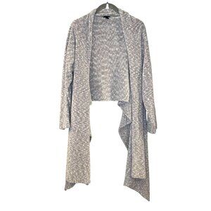 Soma‎ L/XL Plush Blanket Texture Hi Lo Open Front Cardigan Cozy Lounge Stretchy